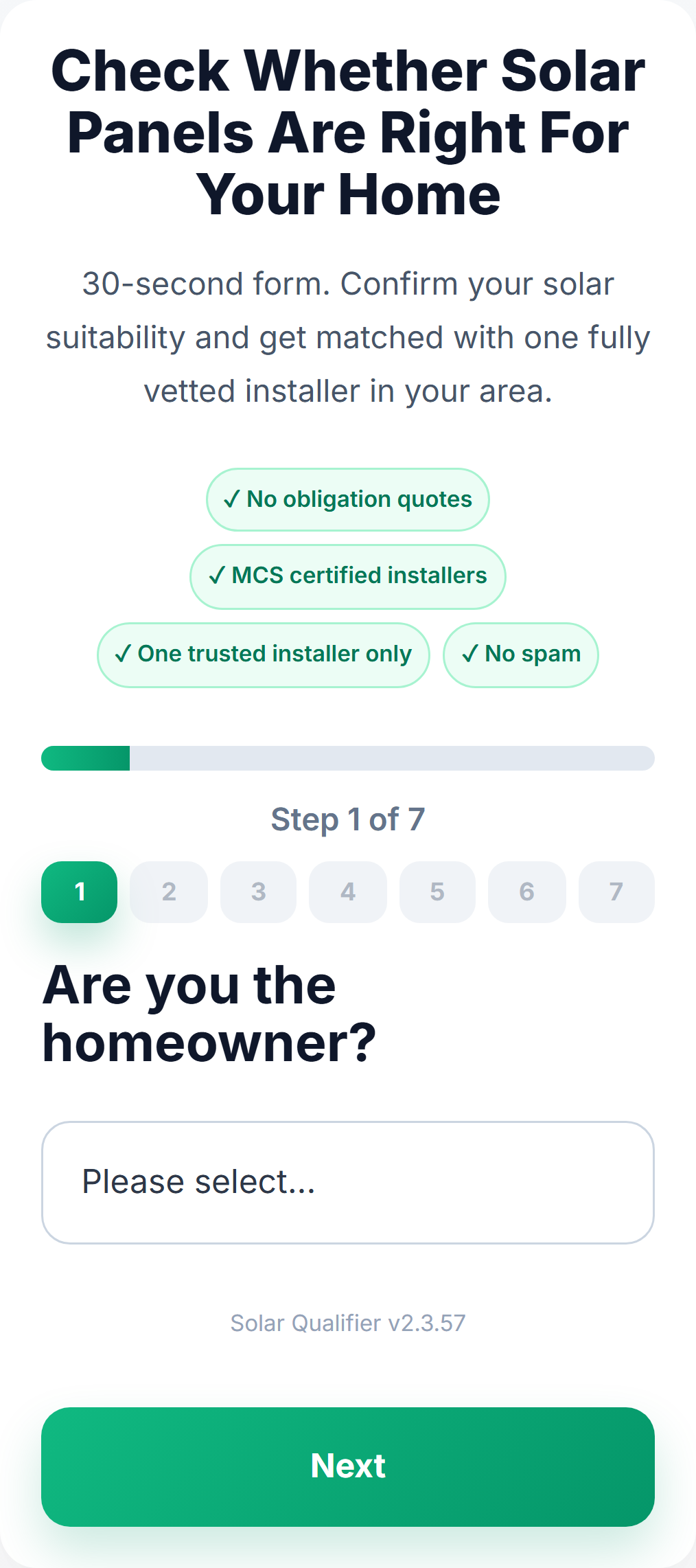 Funnel step on mobile